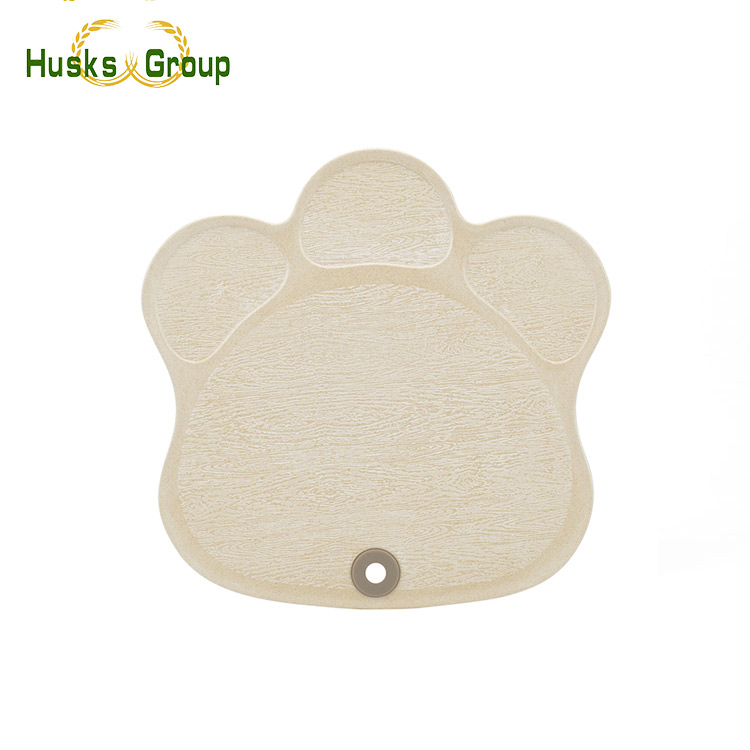 Portable Small Cute Style Rice Husk Cutting Board For Baby Food