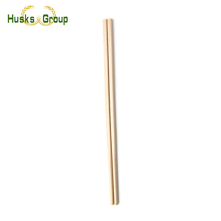 Reusable Rice Husk Fiber Eco Friendly Organic Chopsticks